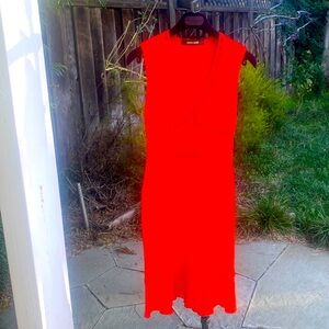 Roberto Cavalli red mini dress